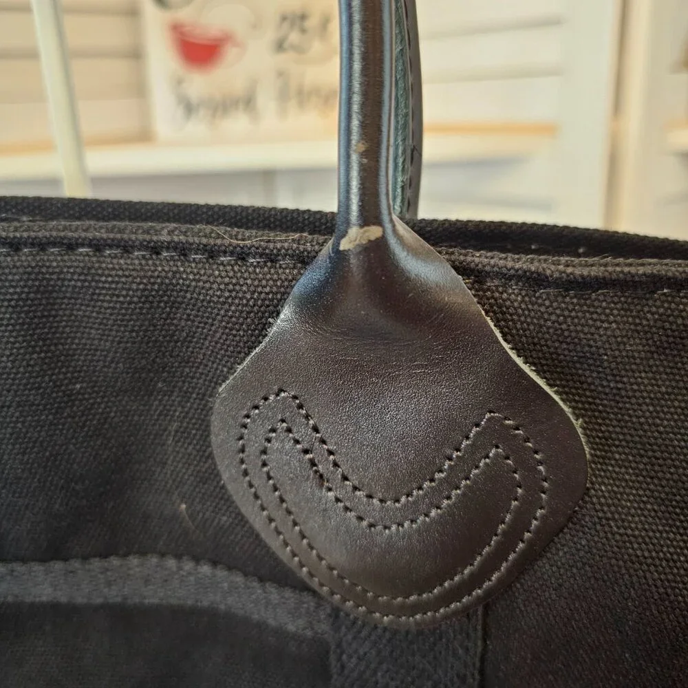 CBStation Large, Black Canvas Travel Crossbody Bag, NWOT - Picture 14 of 14